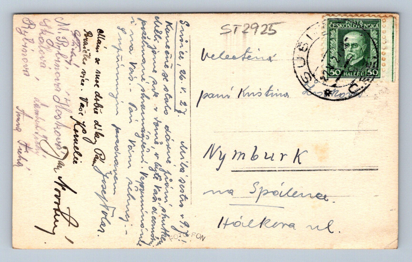 Pohlednice SUŠICE NA ŠUMAVĚ (ST2925)