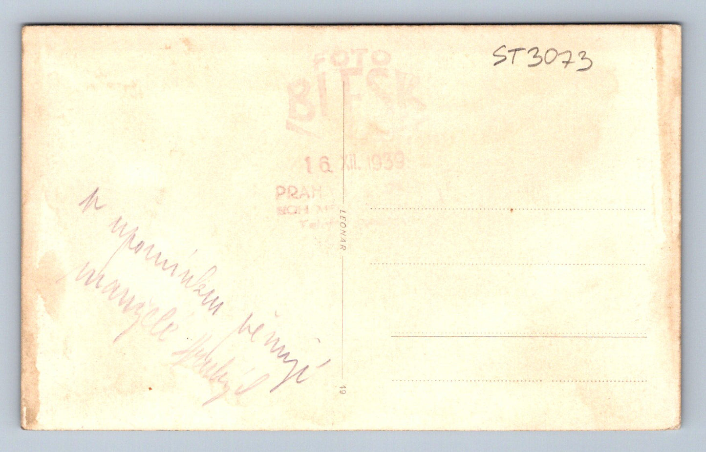 Postcard HUSBANDS - LIGHTNING (ST3073)