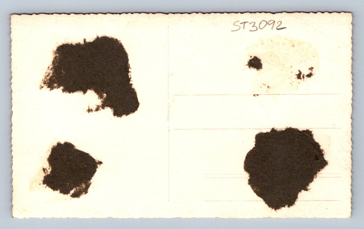 Postcard FUNERAL (ST3092)