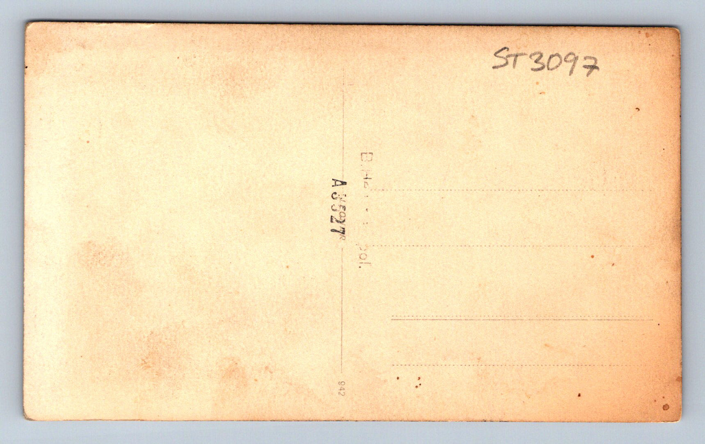 Postcard YOUNG MAN (ST3097)