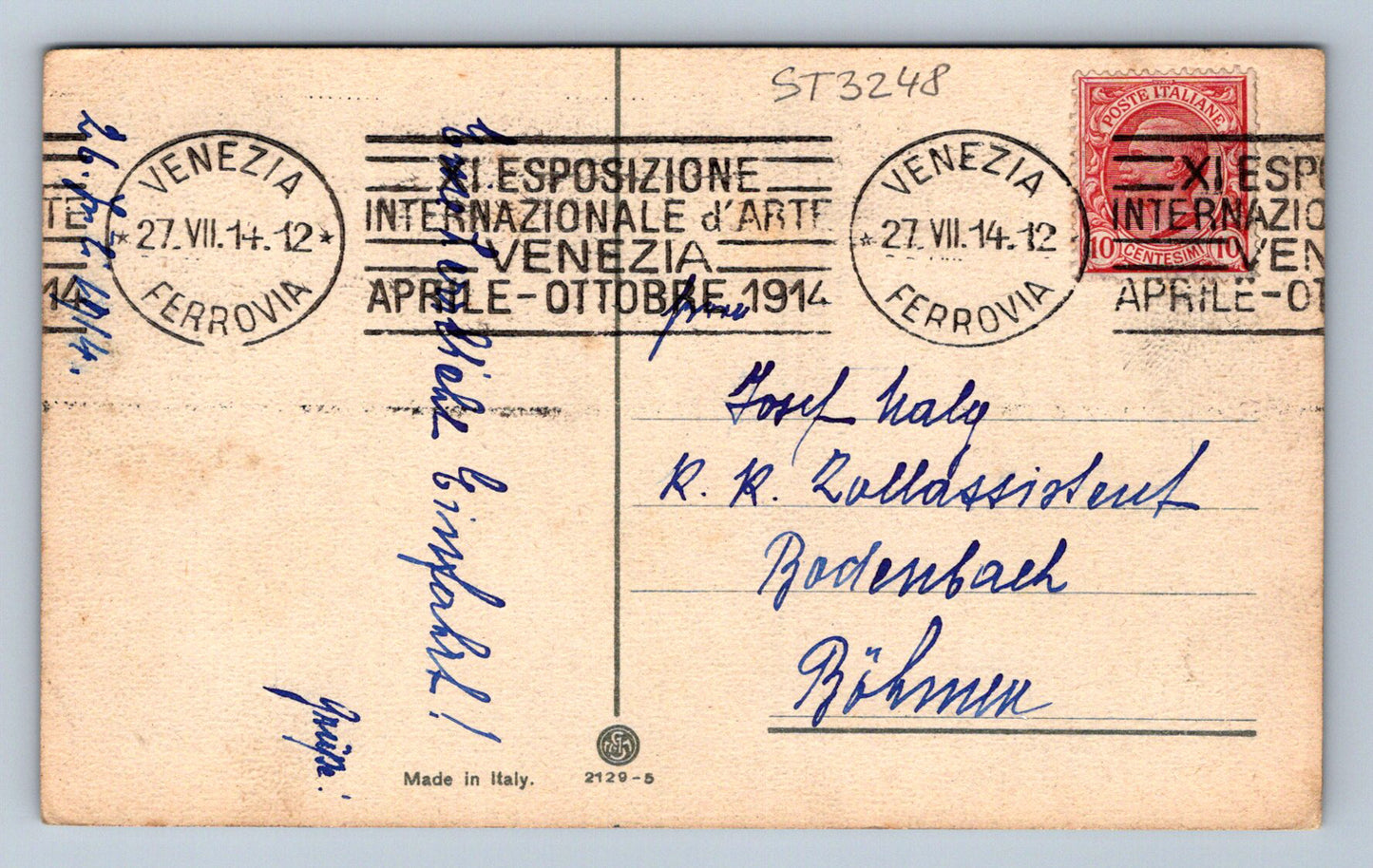 Pohlednice VENEZIA (ST3248)