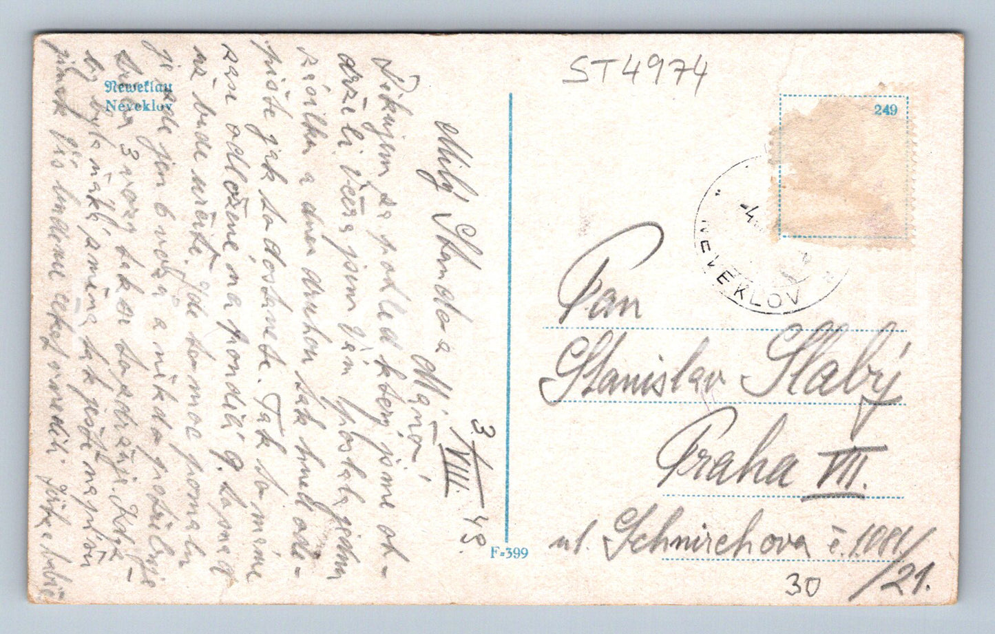 Postcard NEVEKUV (ST4974)