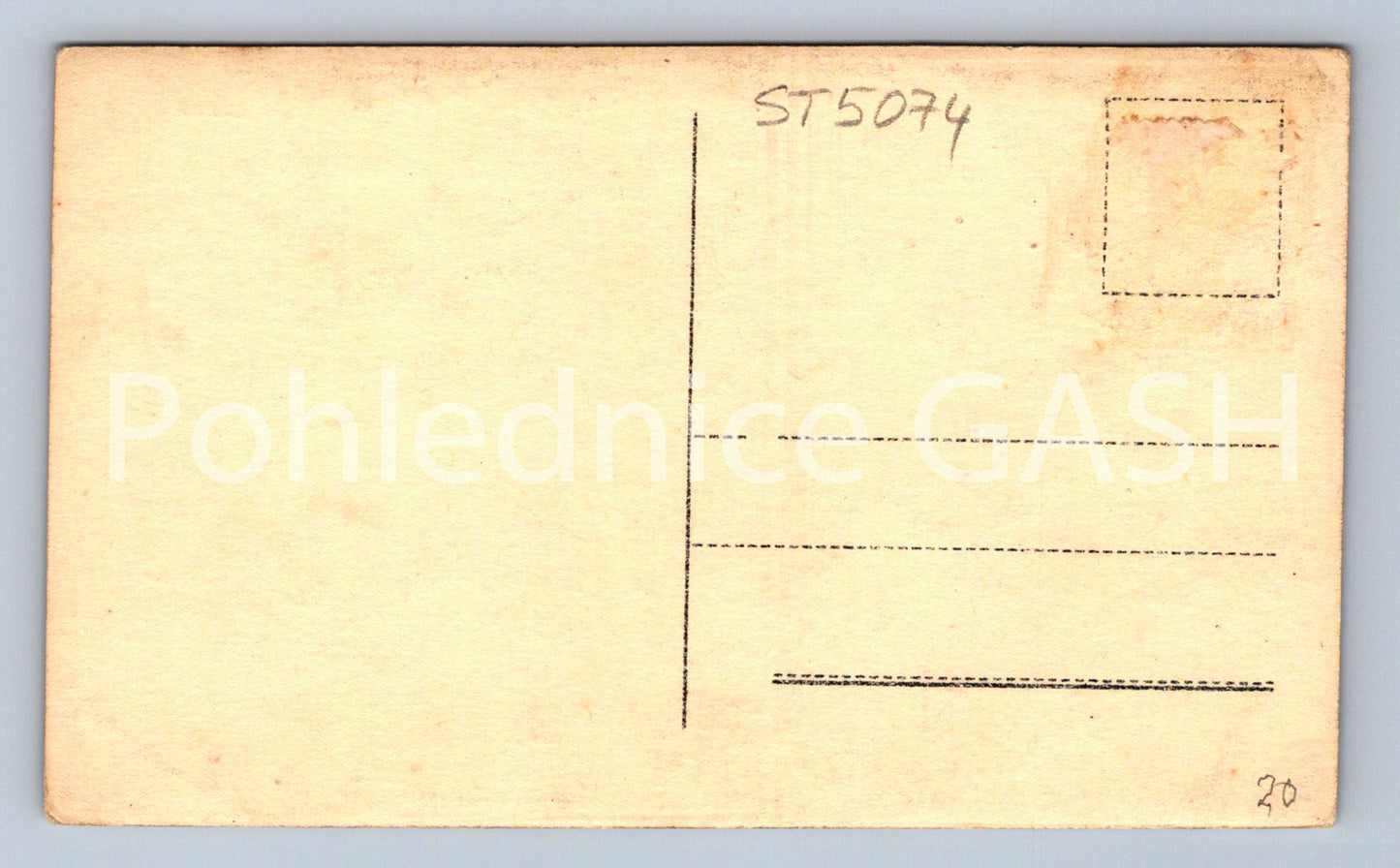 Postcard PRAGUE (ST5074)