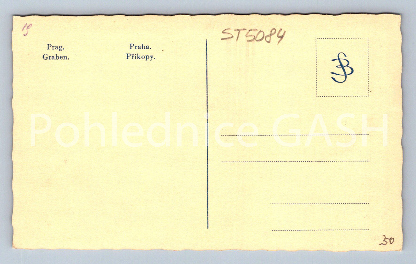 Postcard PRAGUE (ST5084)