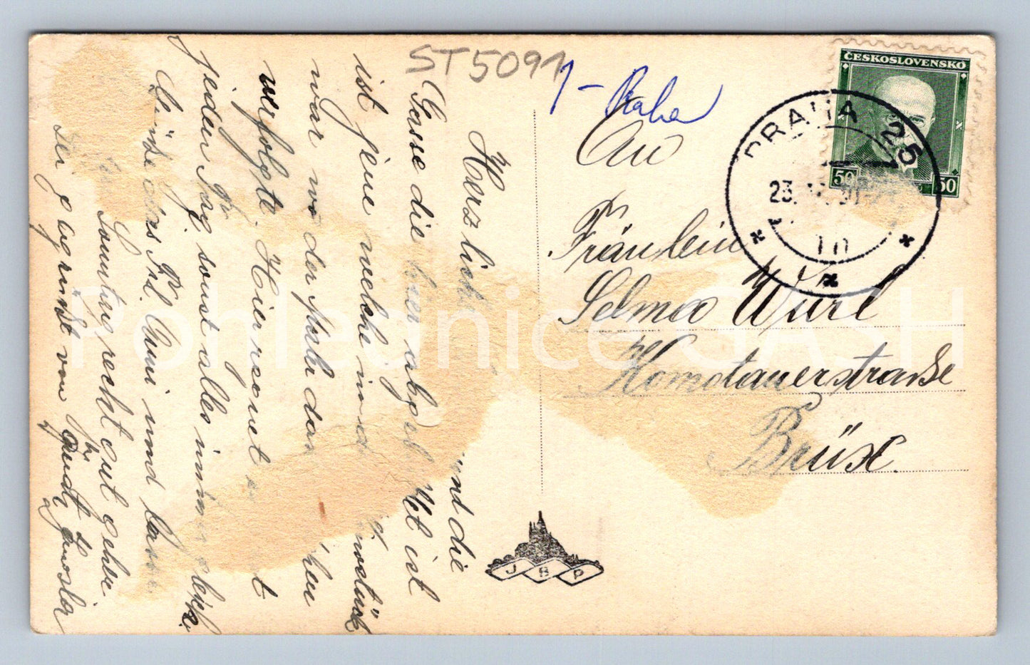 Postcard PRAGUE (ST5091)