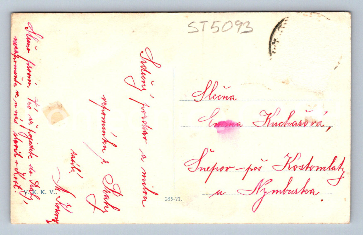 Postcard PRAGUE (ST5093)