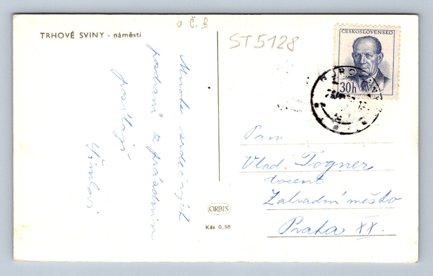 MARKET PIGS Postcard (ST5128)