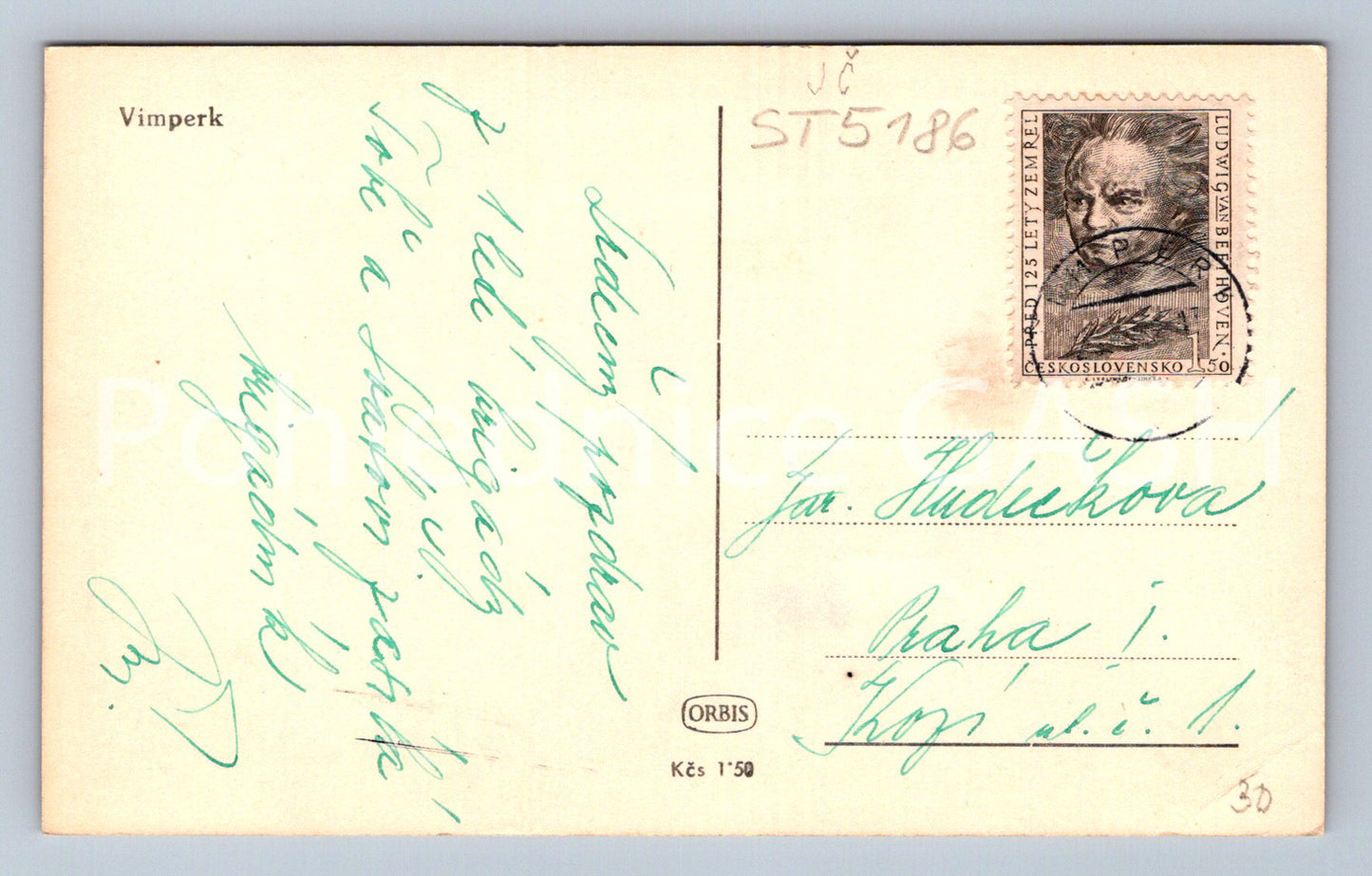 Postcard VIMPERK (ST5186)