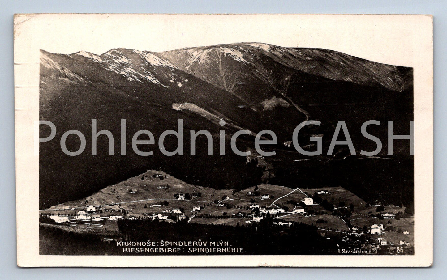 Pohlednice KRKONOŠE - ŠPINDLERŮV MLÝN (ST5248)