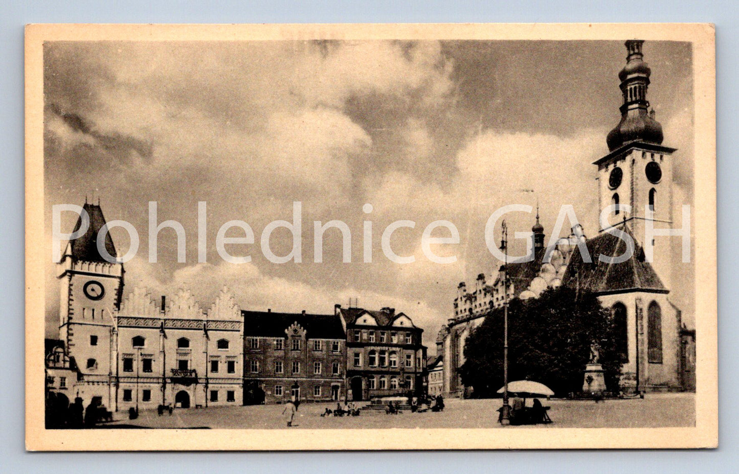 Pohlednice TÁBOR (ST5292)