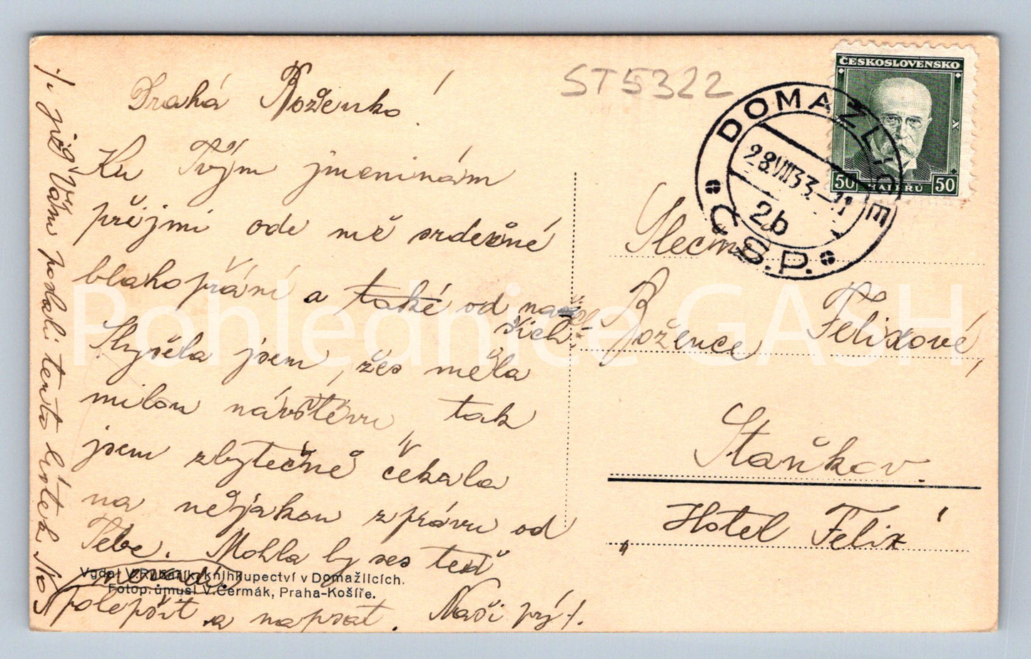 Pohlednice BABYLON (ST5322)