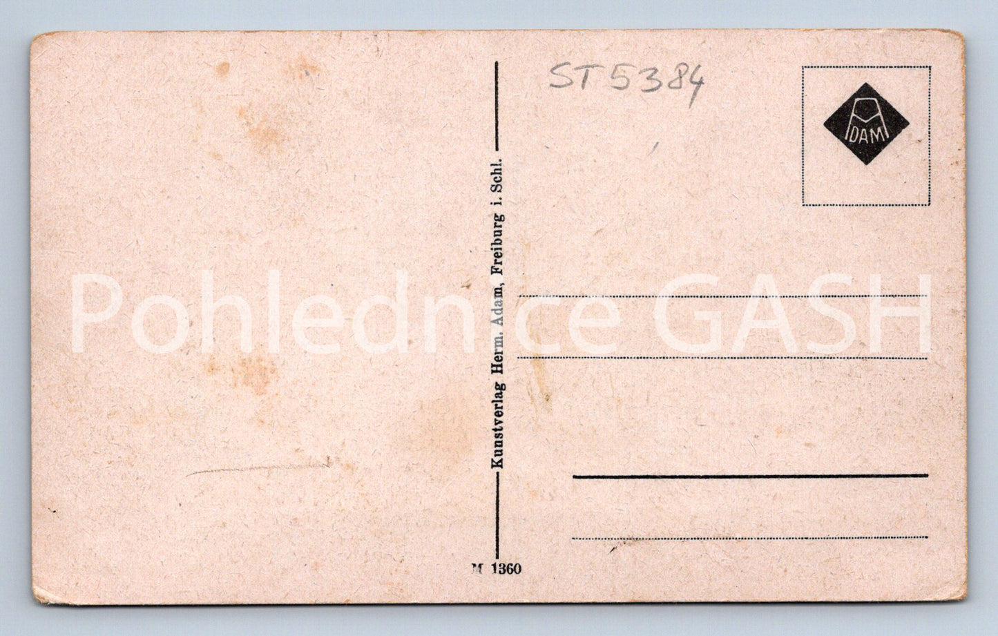 Pohlednice SUDETENBAUDE (ST5384)