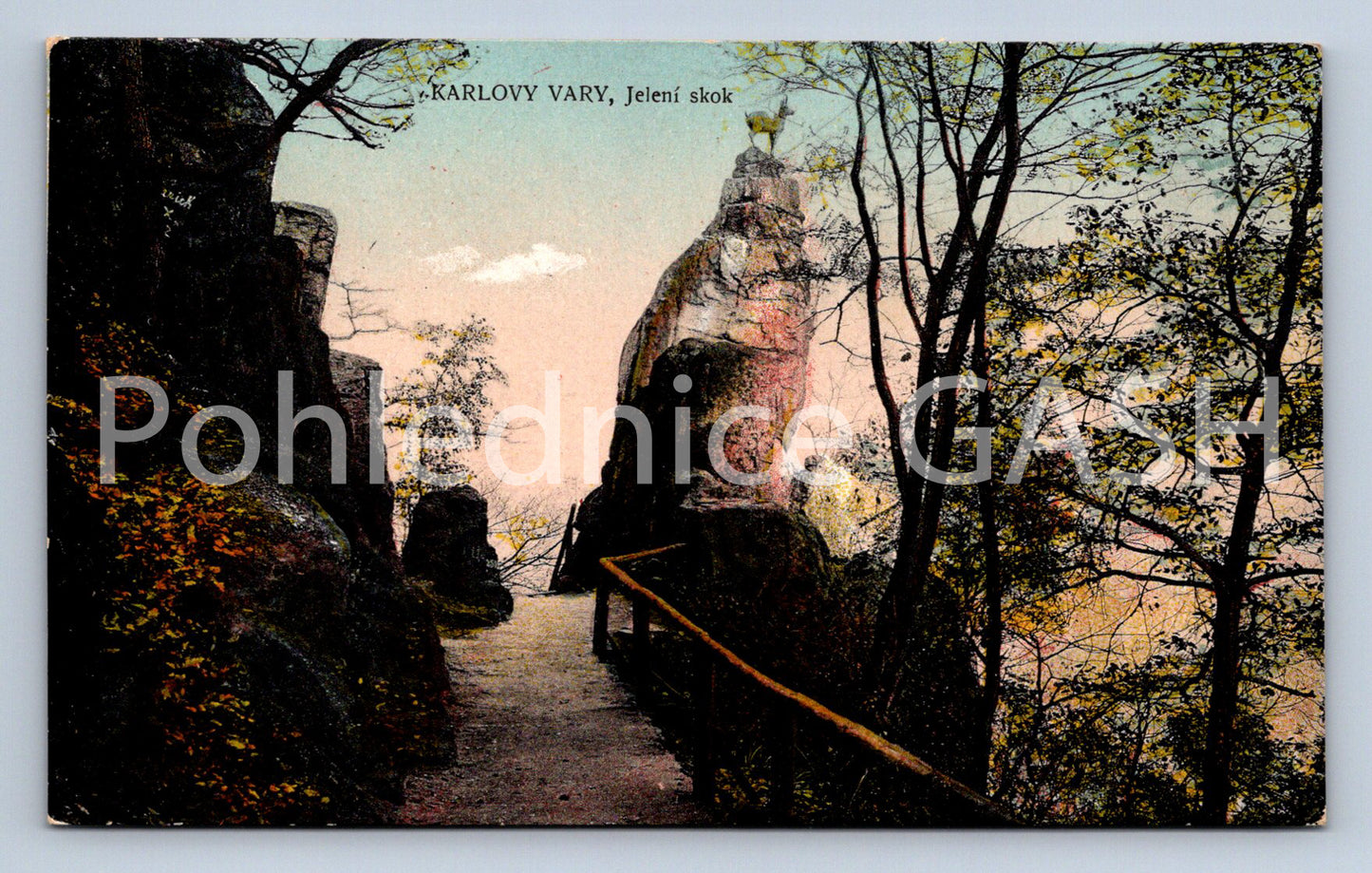 Pohlednice KARLOVY VARY (ST5417)