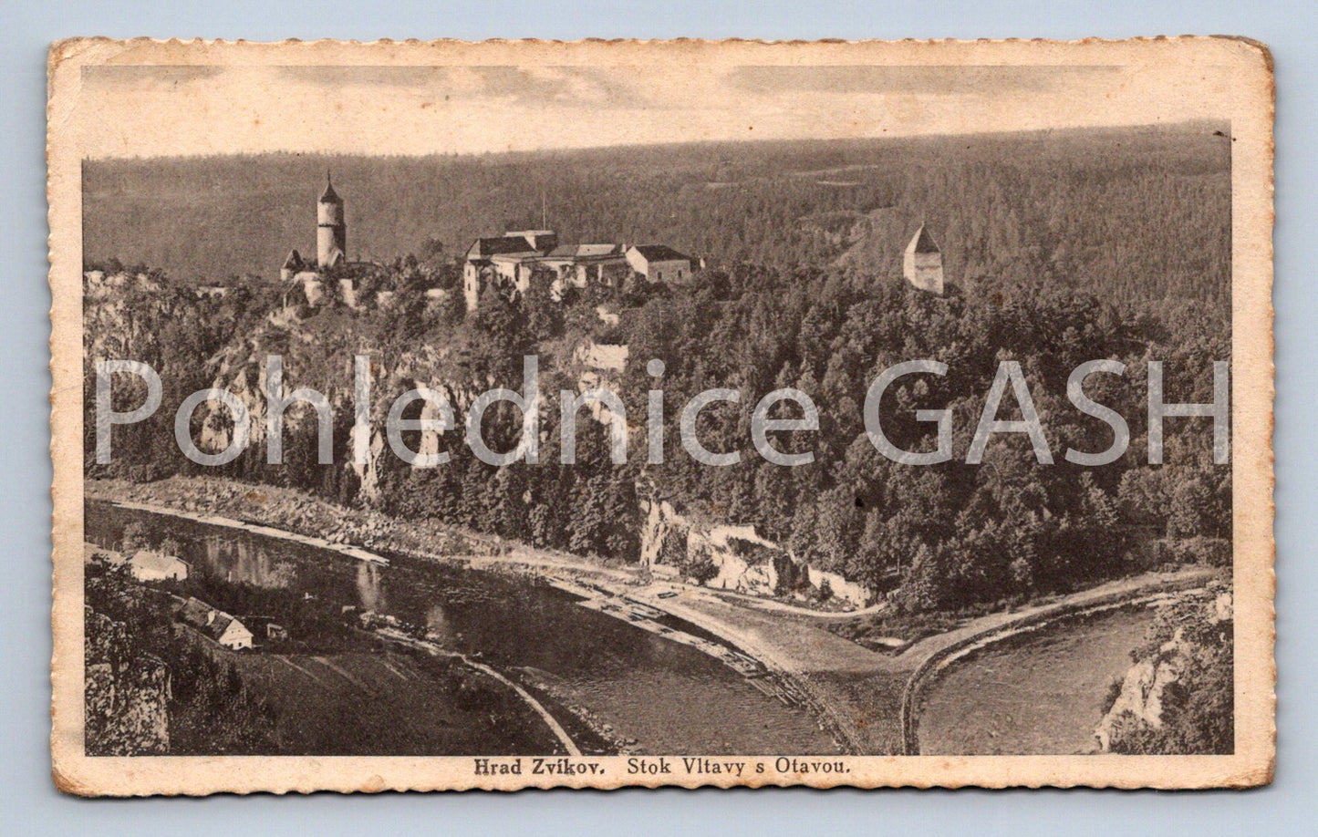 Pohlednice HRAD ZVÍKOV (ST5453)