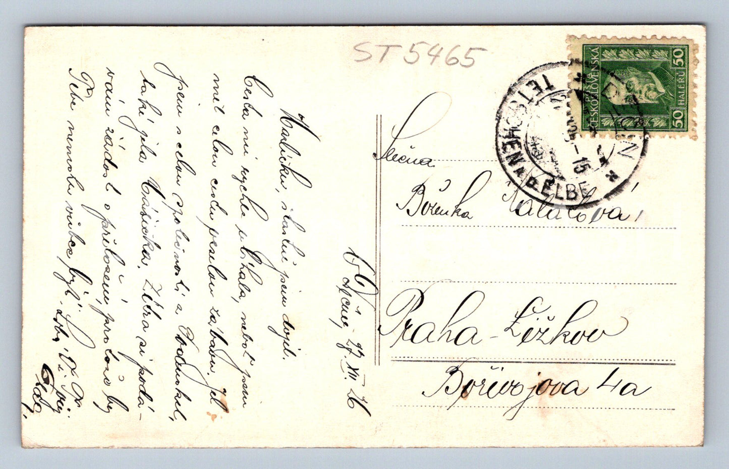 Pohlednice LETICHEN (ST5465)