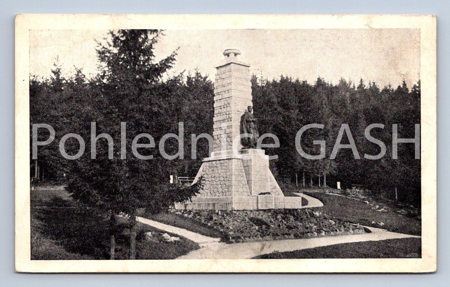 Pohlednice POMNÍK J.Š. BAARA (ST5531)