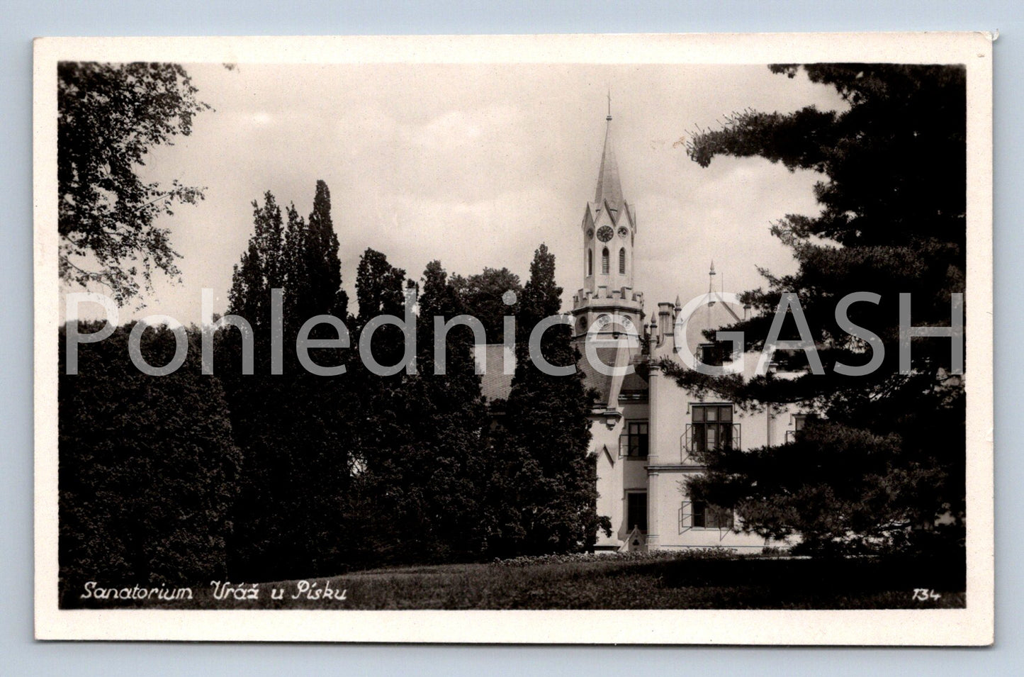 Pohlednice VRÁŽ U PÍSKU - SANATORIUM (ST5546)