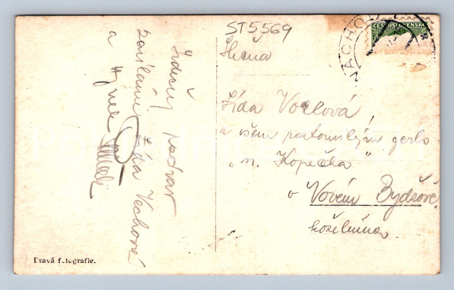 Postcard NÁCHOD (ST5569)