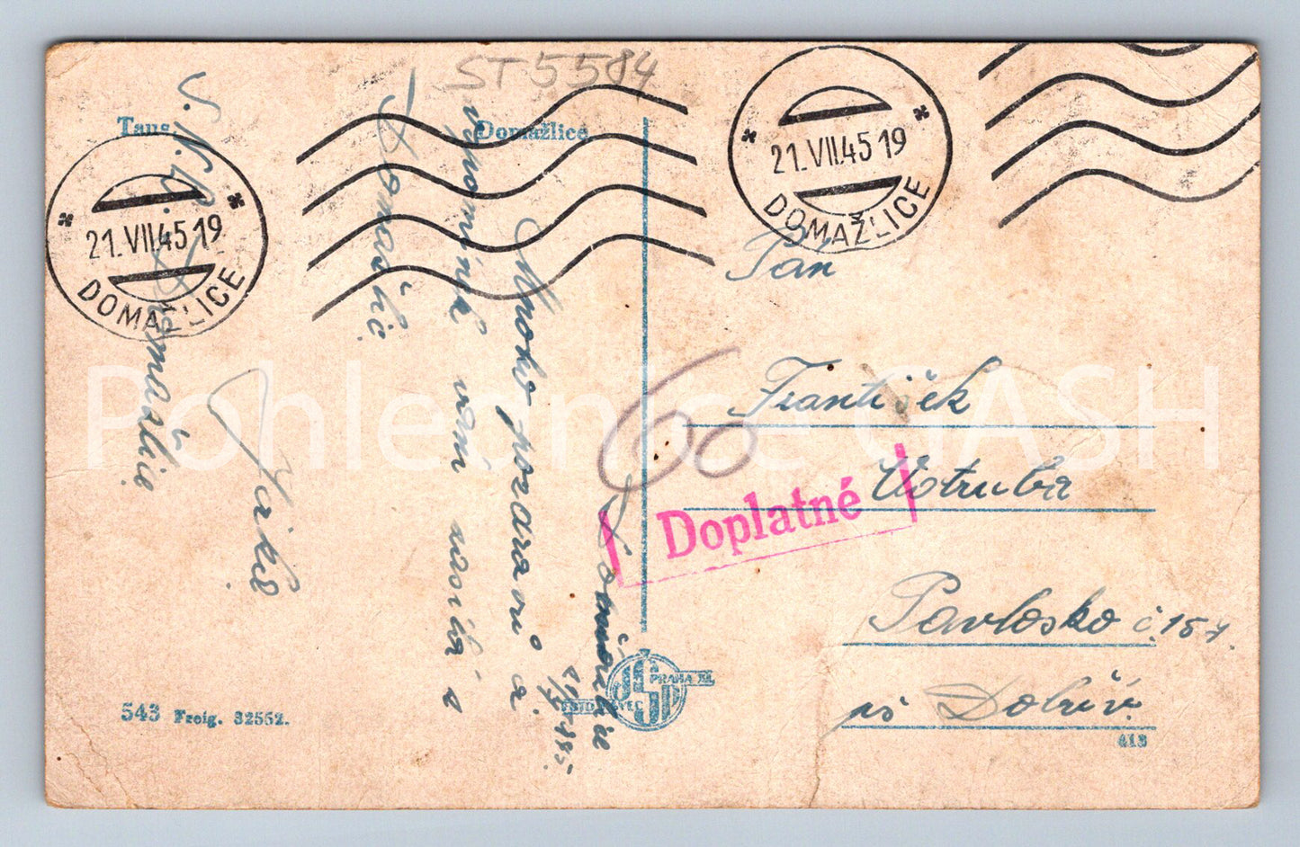 Postcard HOUSEWIFE (ST5584)