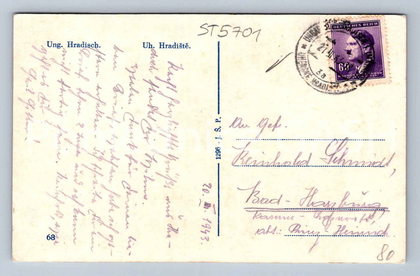 Postcard HUNGARIAN FORTRESS (ST5701)