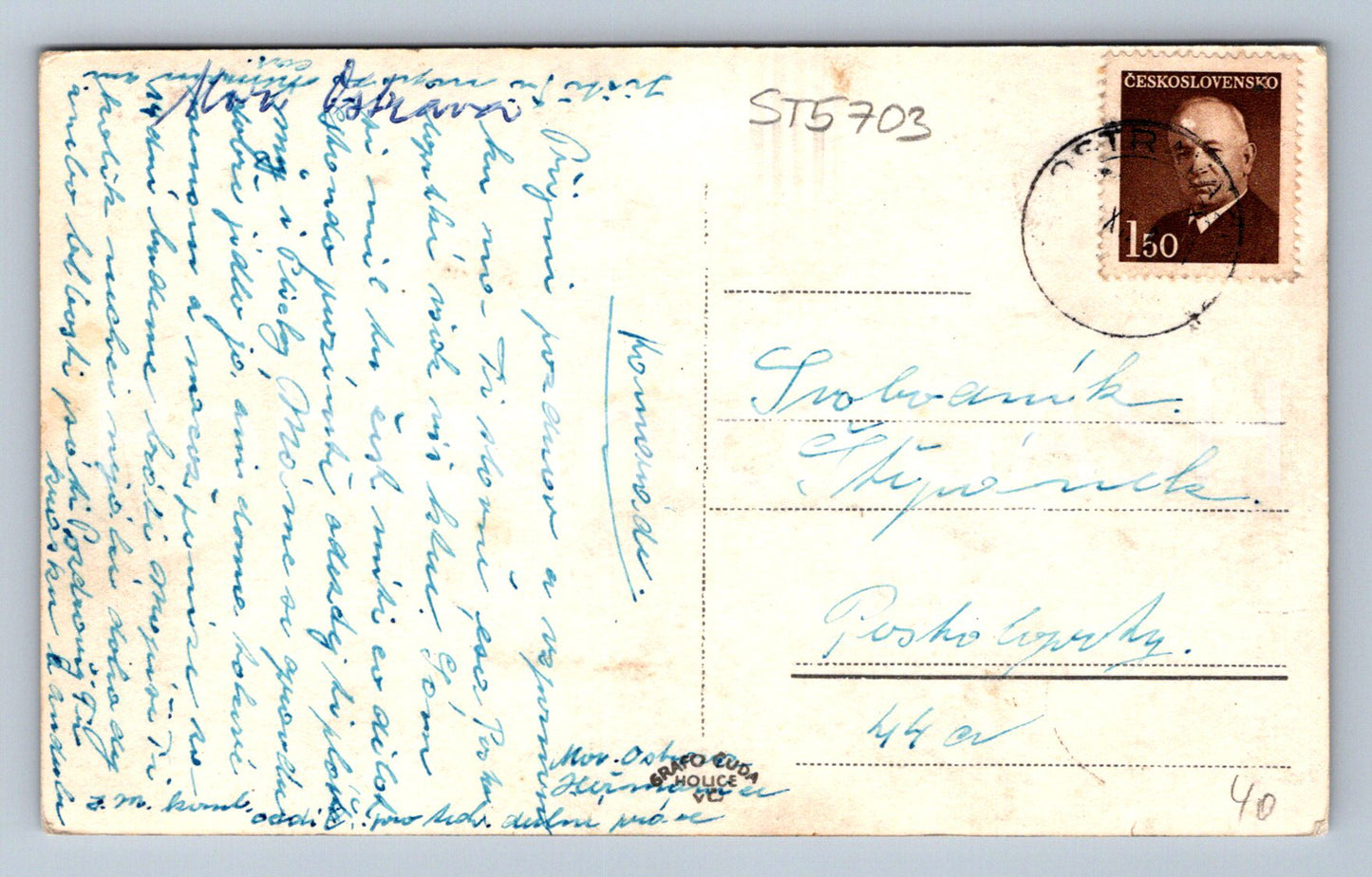 Postcard MORAVIAN OSTRAVA - COLLAGE (ST5703)