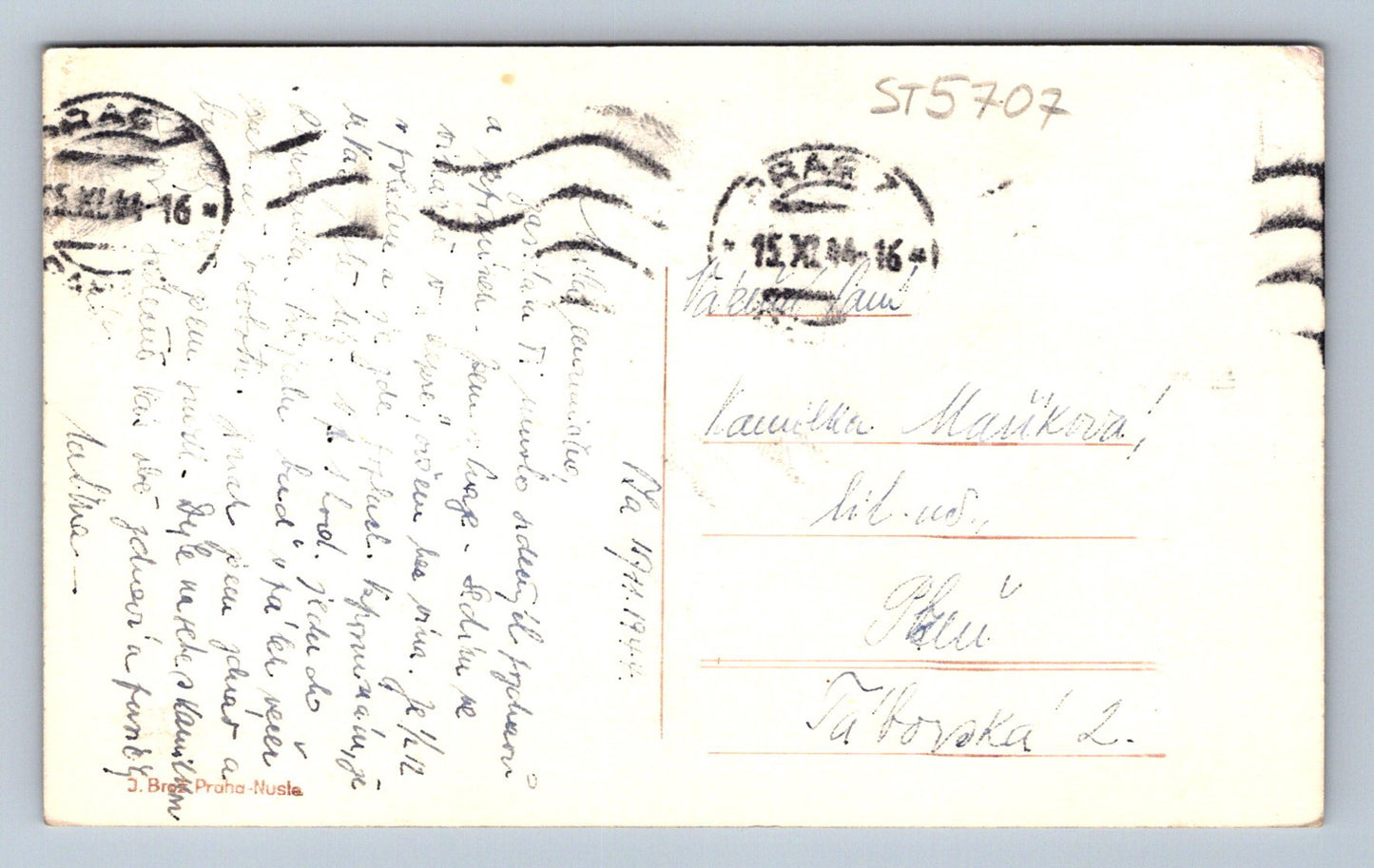 Postcard PRAGUE - OLD TOWN ASTROLOGICAL CLOCK (ST5707)