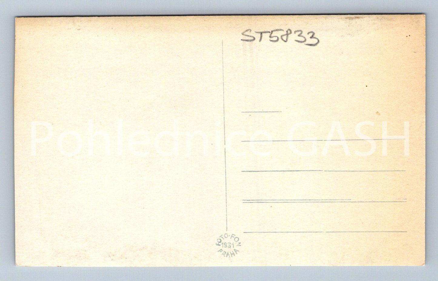 Postcard ST. JAN POD SKALKOU - PARISH CHURCH (ST5833)