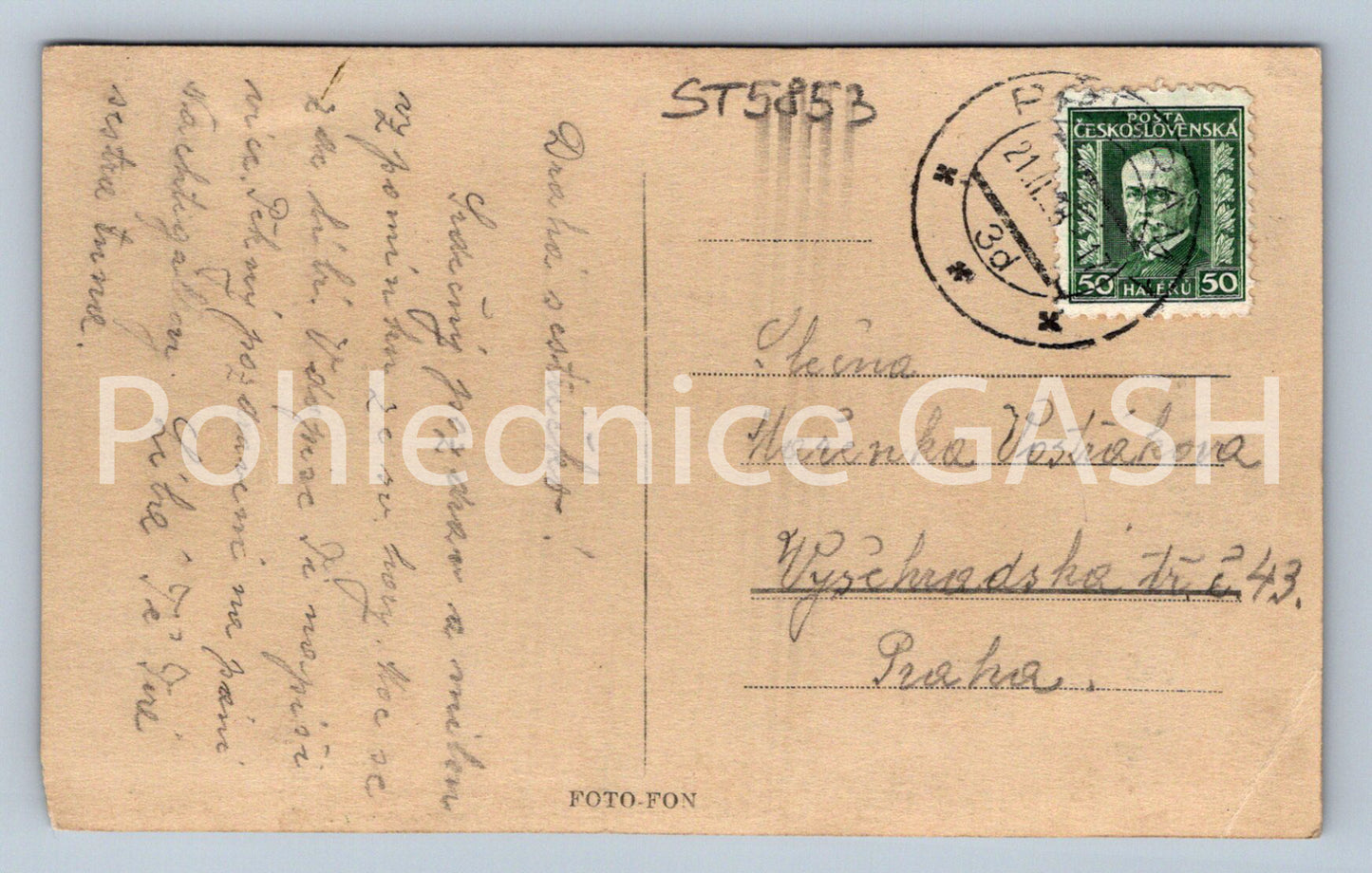 Postcard GREETINGS FROM THE HOLY MOUNTAIN (ST5853)