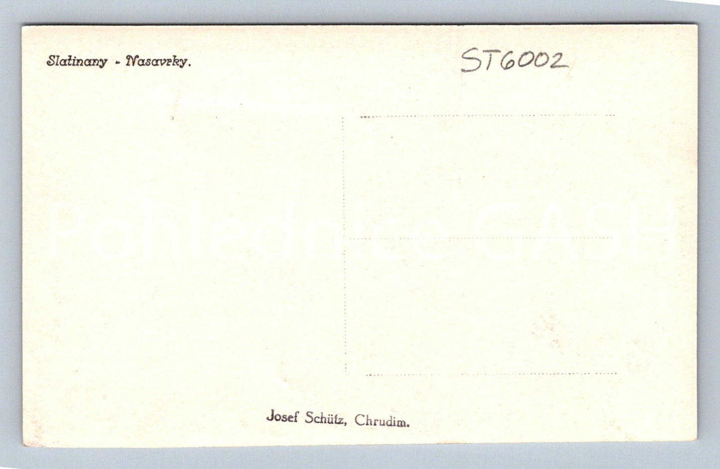 Postcard CAT'S CAVE NEAR SLATINAN (ST6002)