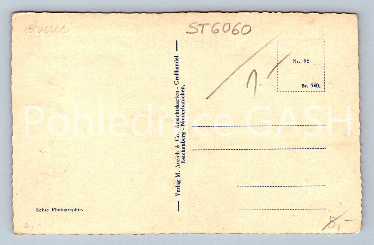 Postcard LIBEREC (ST6060)