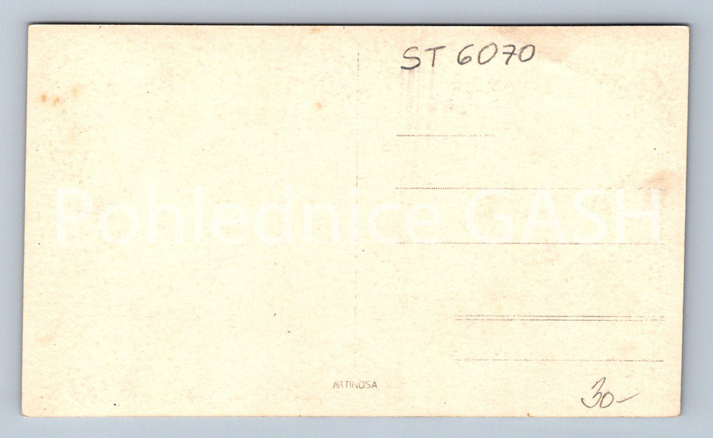 Postcard ŠUMAVA - Č. KRUMLOV CASTLE (ST6070)