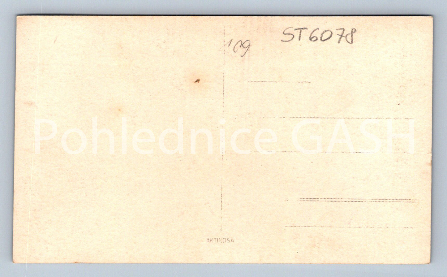Postcard ŠUMAVA - Č. KRUMLOV (ST6078)