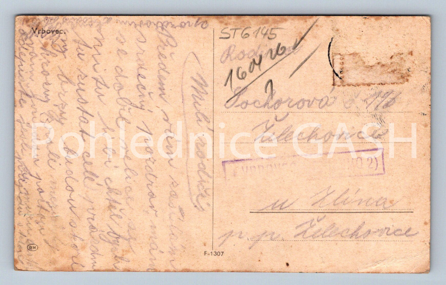 Postcard VRBOVEC (ST6145)