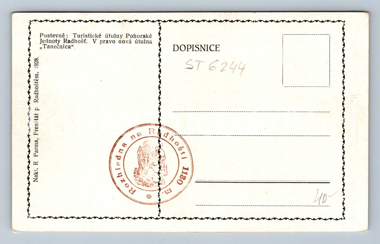 Postcard DESERT (ST6244)