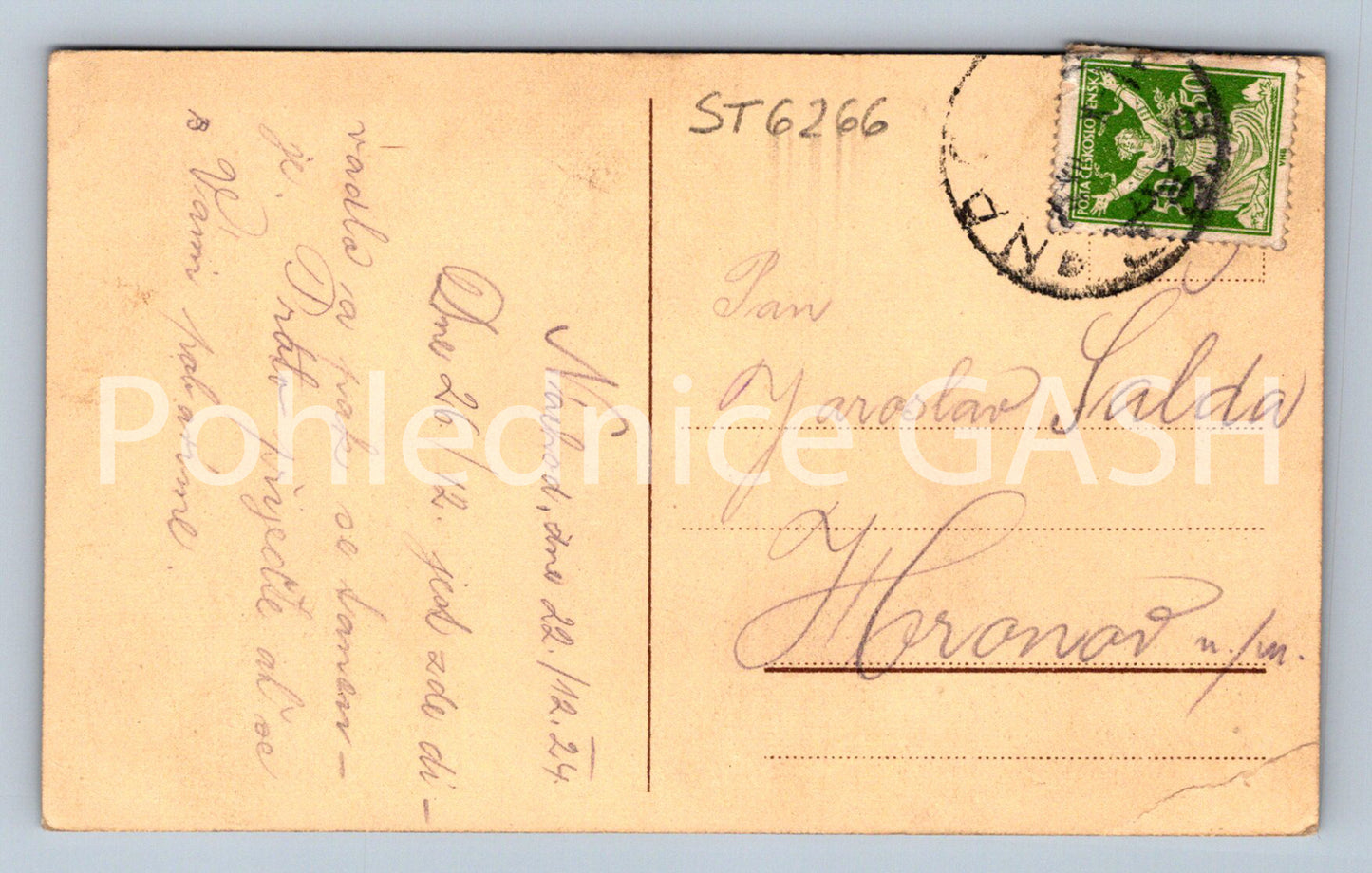 Postcard NÁCHOD (ST6266)