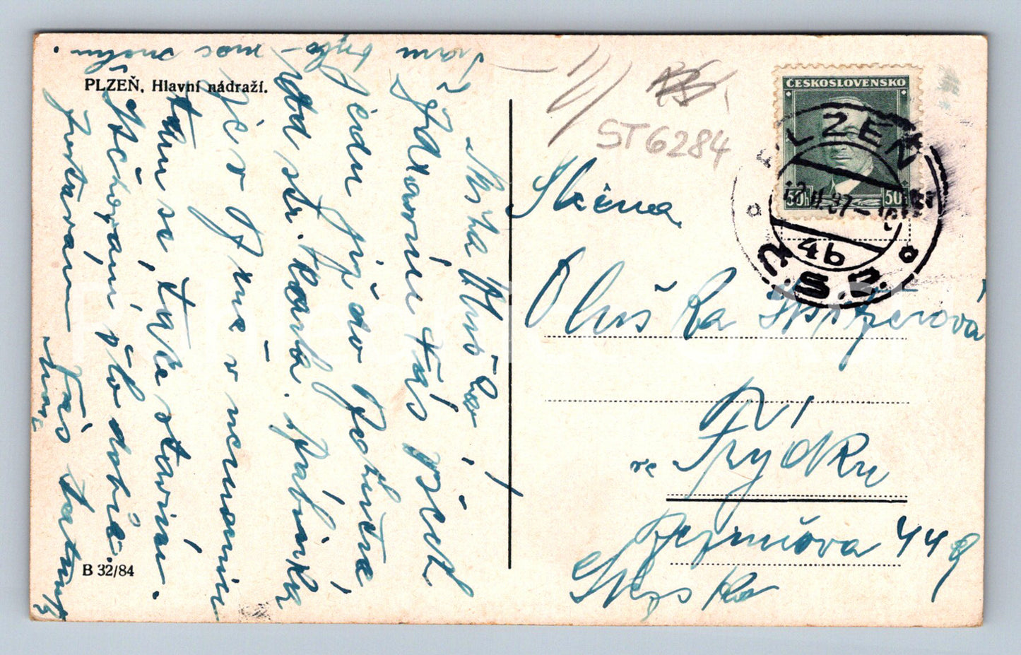 Postcard PILSEN (ST6284)