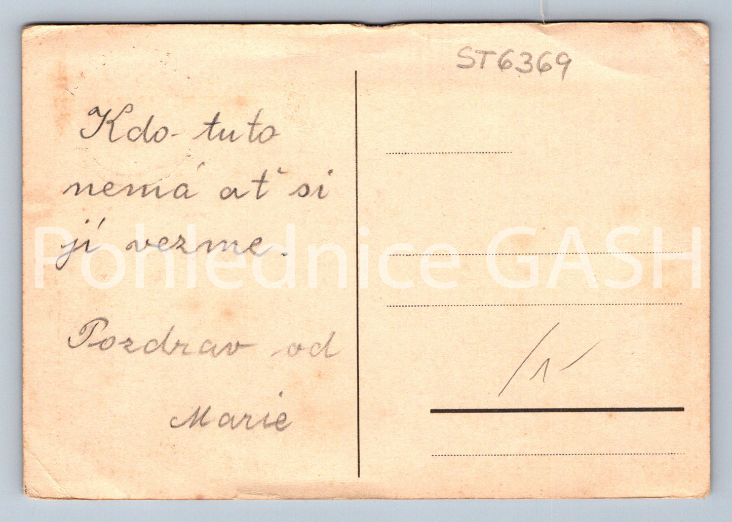 Postcard JABLONEC NAD NISOU (ST6369)