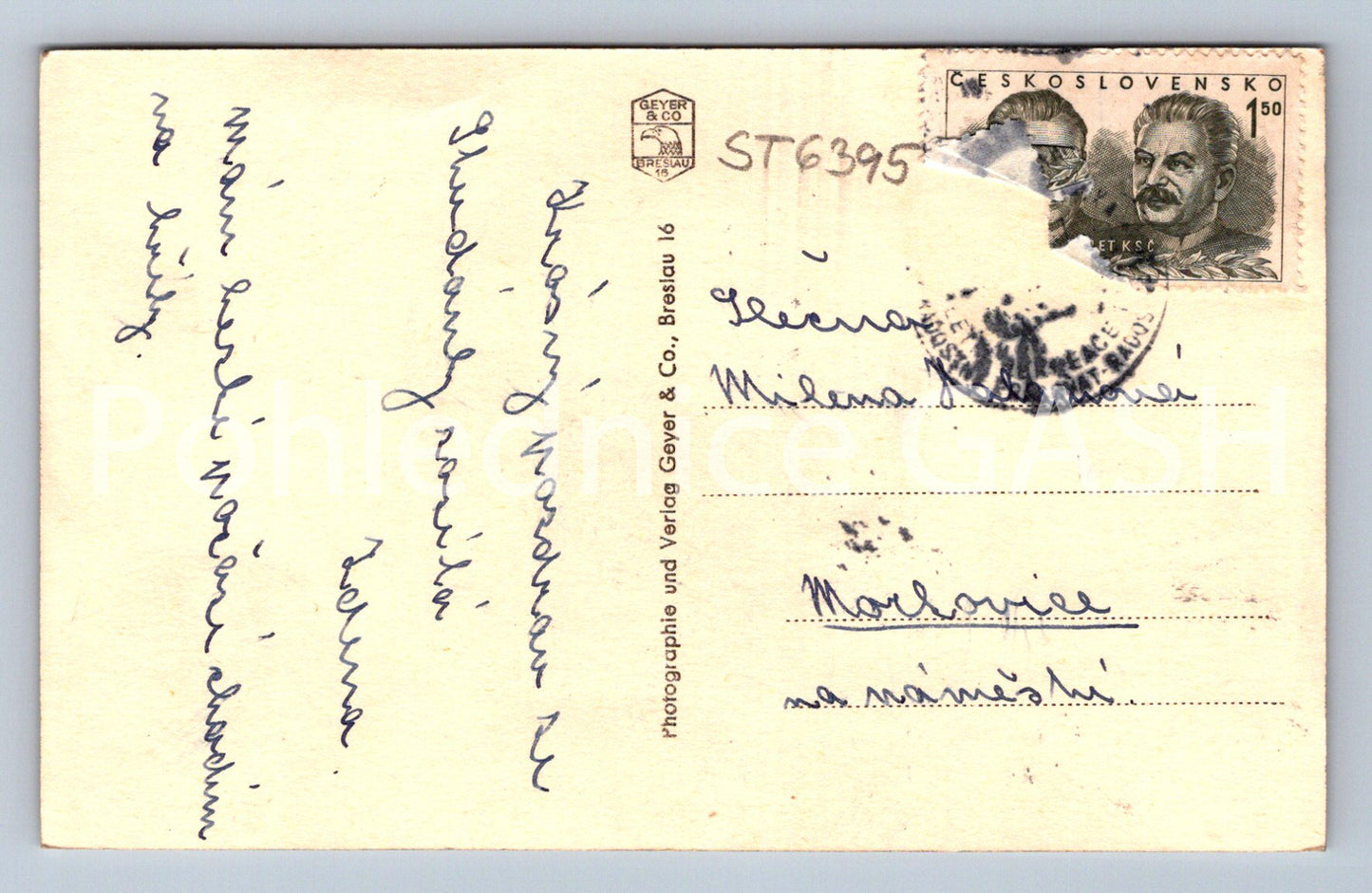 Postcard KARL'S WELL (ST6395)