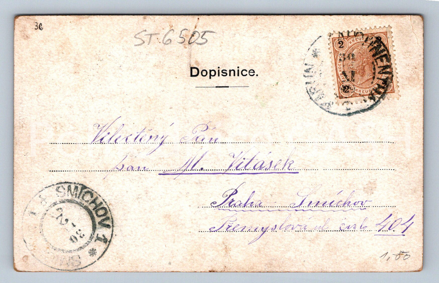 Postcard PRAGUE - NATIONAL THEATRE (ST6505)