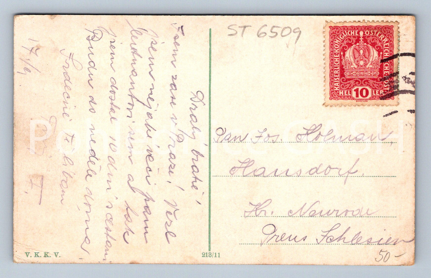 Postcard PRAGUE - OLD TOWN (ST6509)