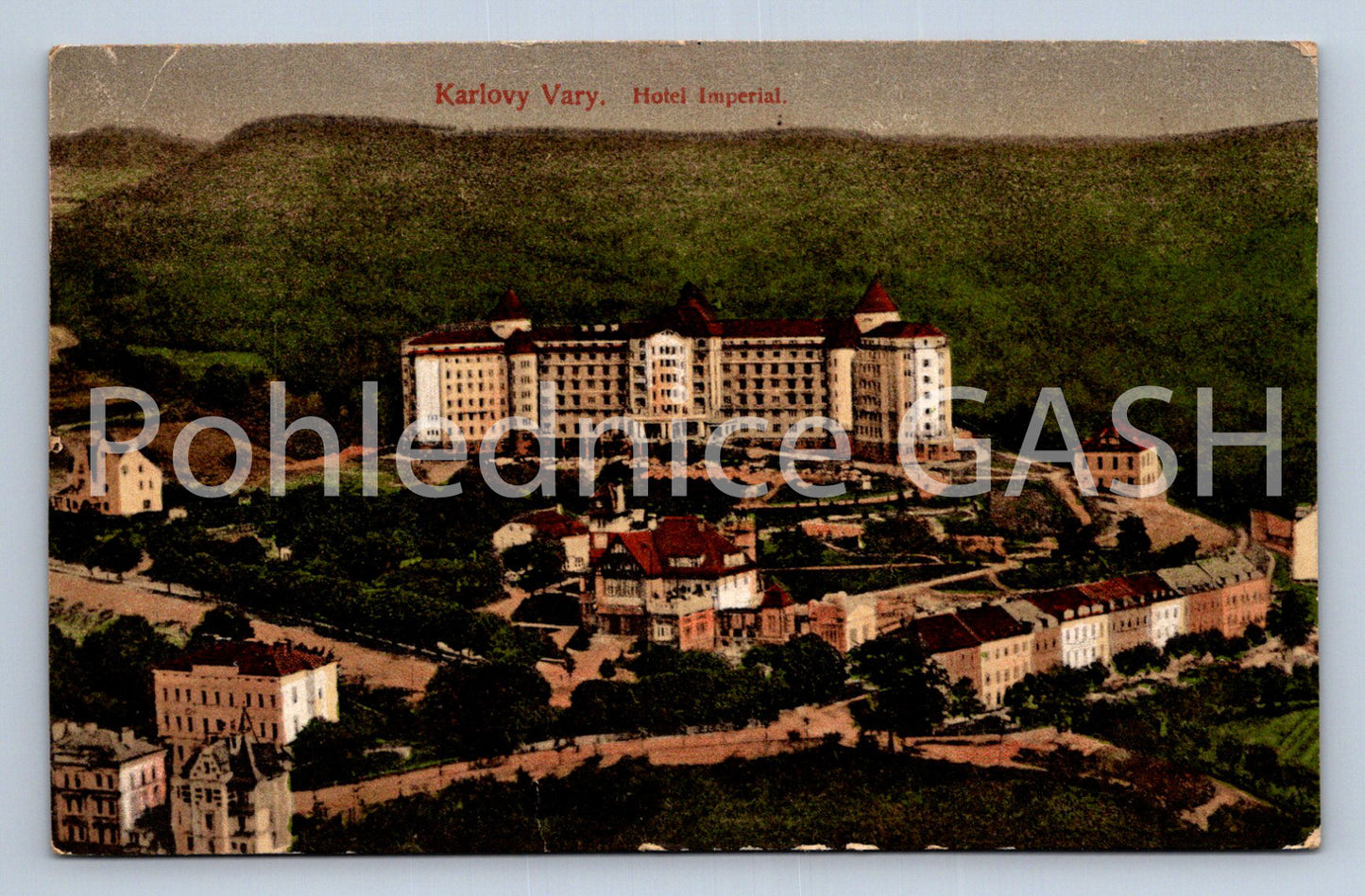 Pohlednice KARLOVY VARY (ST4334)