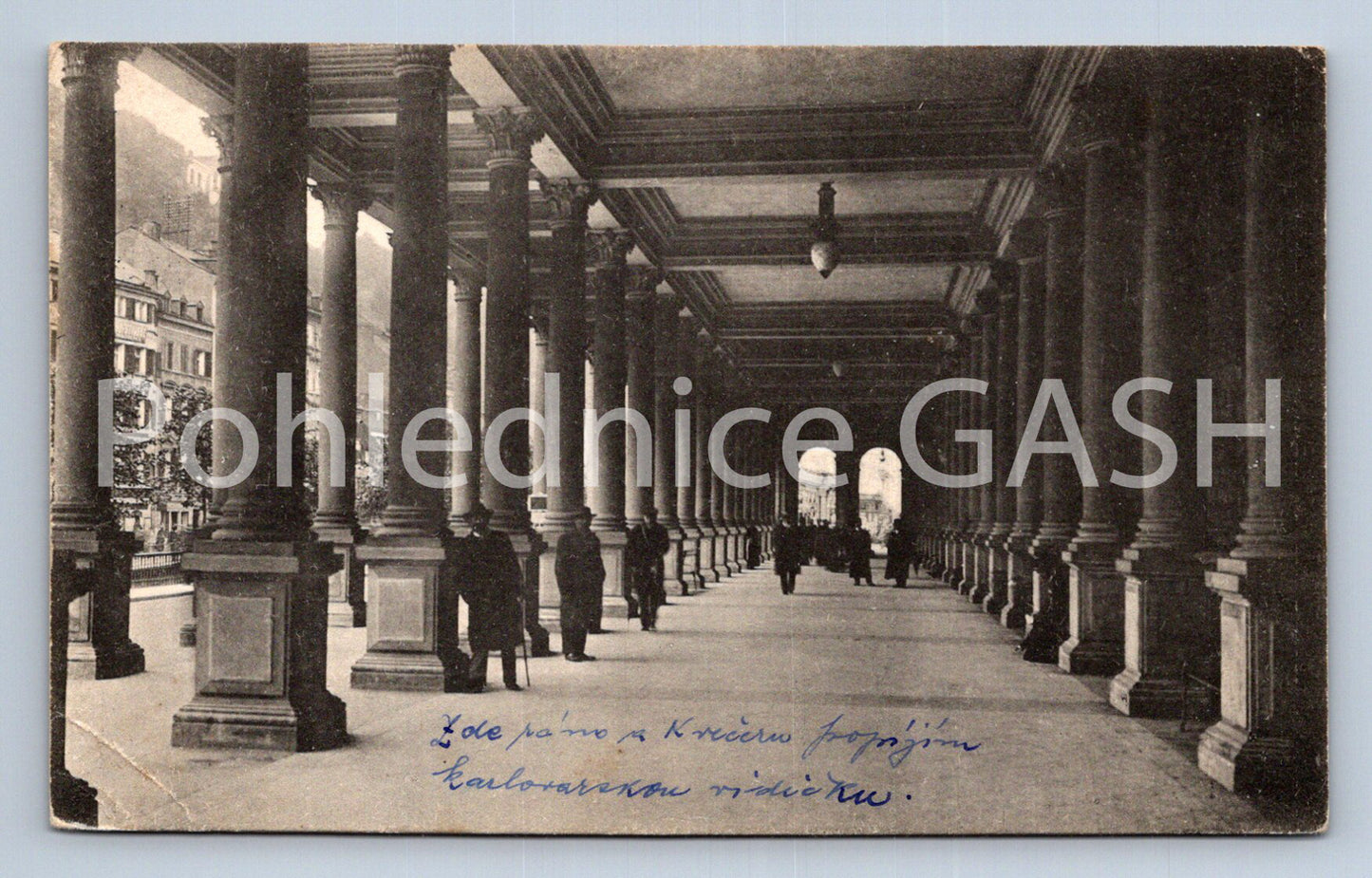 Pohlednice KARLOVY VARY (ST4338)