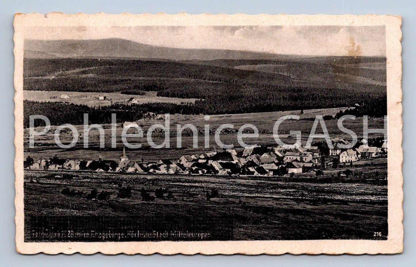 Pohlednice BOŽÍ DAR V KRUŠNOHOŘÍ (ST4342)