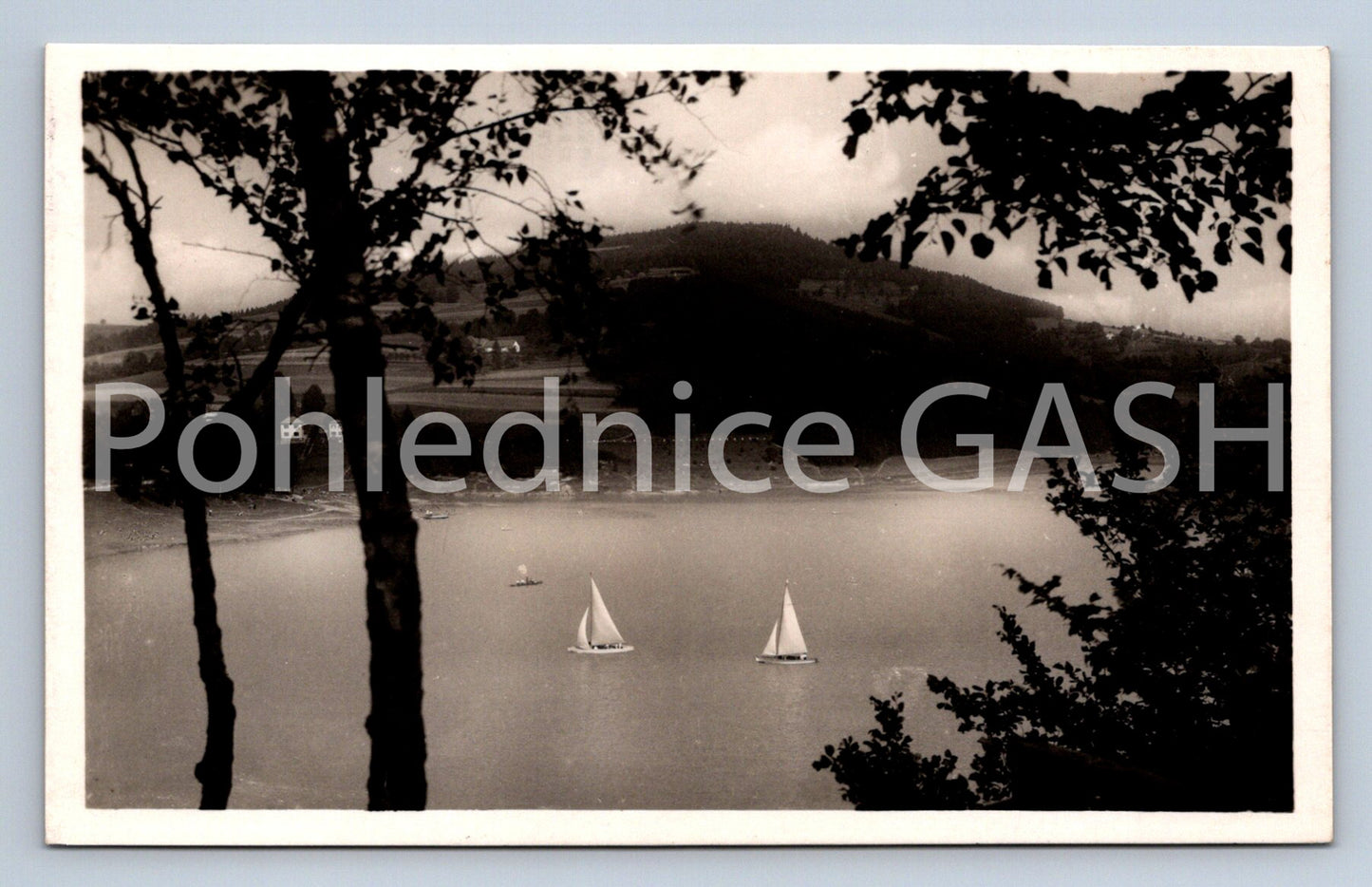 Pohlednice PŘEHRADA NA BYSTŘIČCE (ST4393)