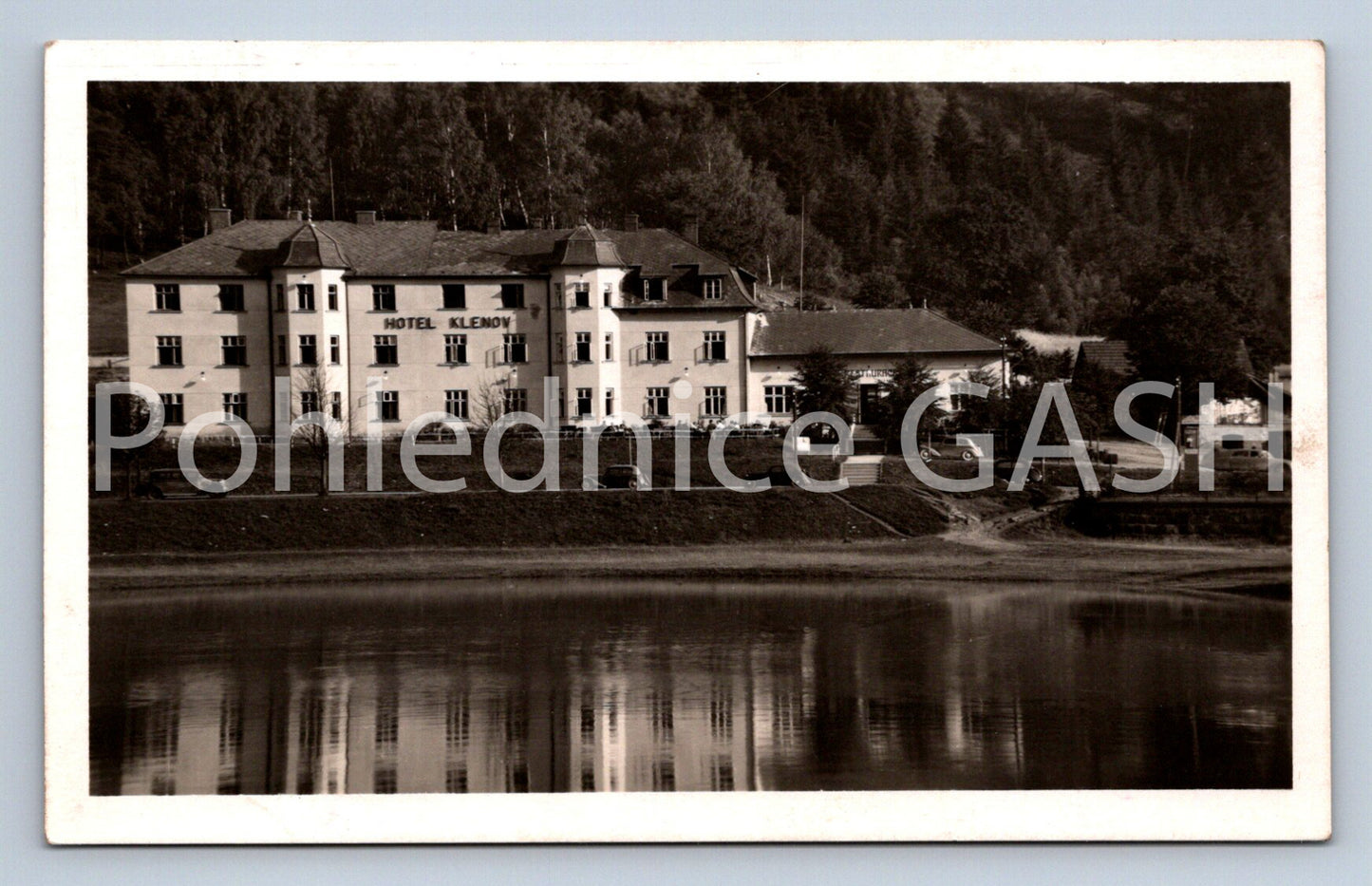 Pohlednice BYSTŘIČKA - HOTEL KLENOV (ST4396)