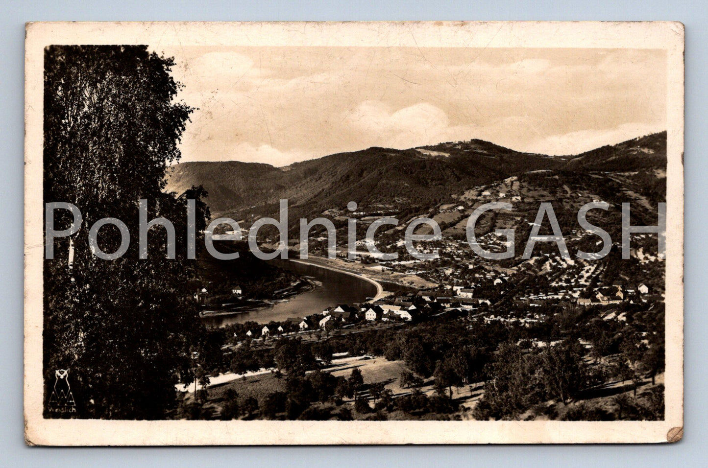 Pohlednice SOMMERFRISCHE SEBUSEIN A. D. ELBE (ST4441)
