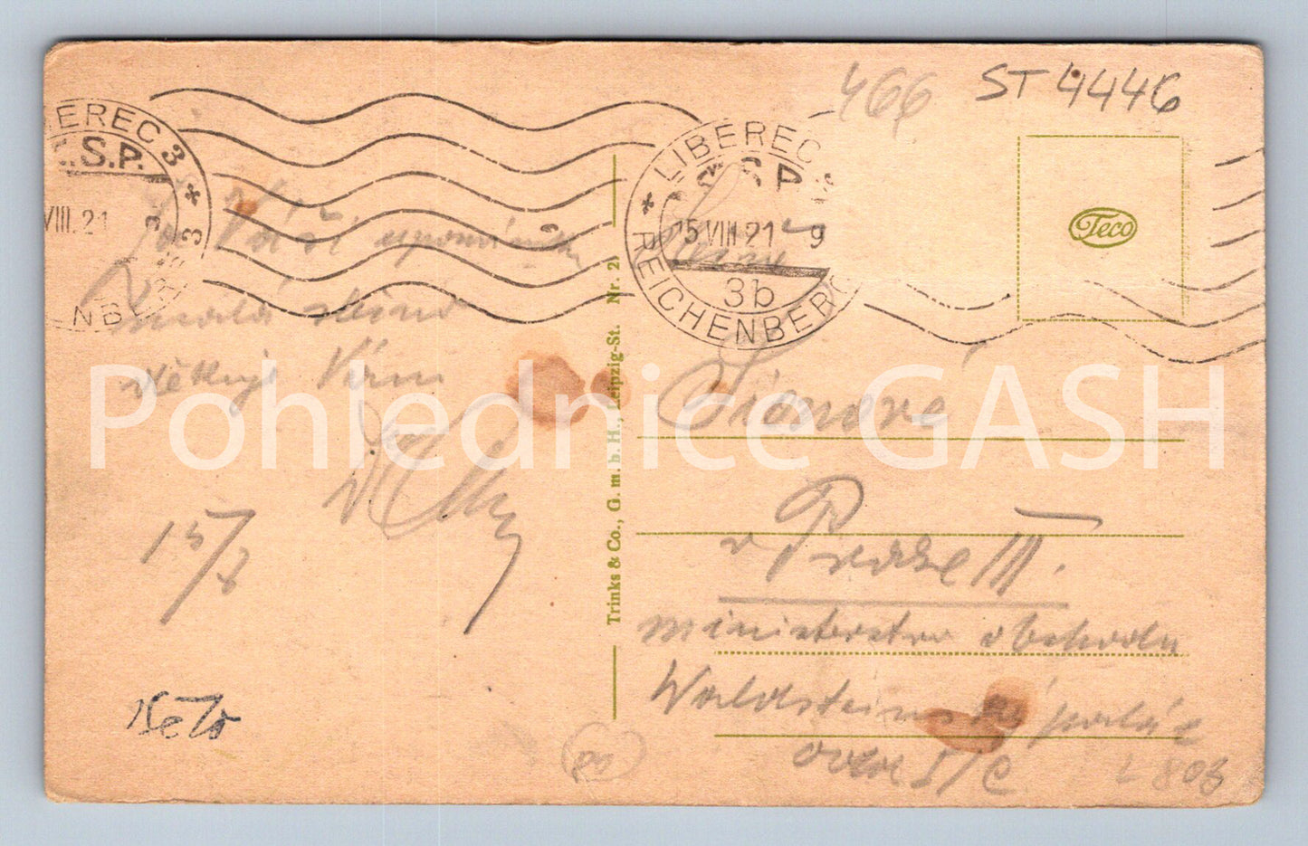 Pohlednice REICHENBERG I. BÖHMEN (ST4446)
