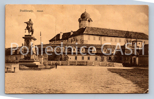 Pohlednice PODĚBRADY ZÁMEK (ST4473)