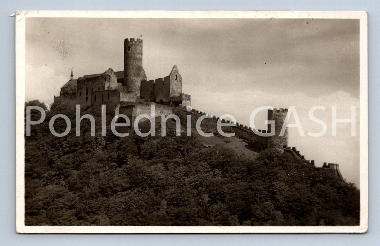 Pohlednice HRAD BEZDĚZVALEČOV U MNICHOVA HRADIŠTĚ (ST4488)
