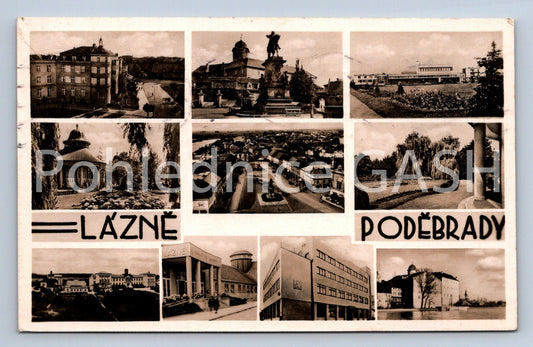 Pohlednice LÁZNĚ PODĚBRADY - KOLÁŽ (ST4491)
